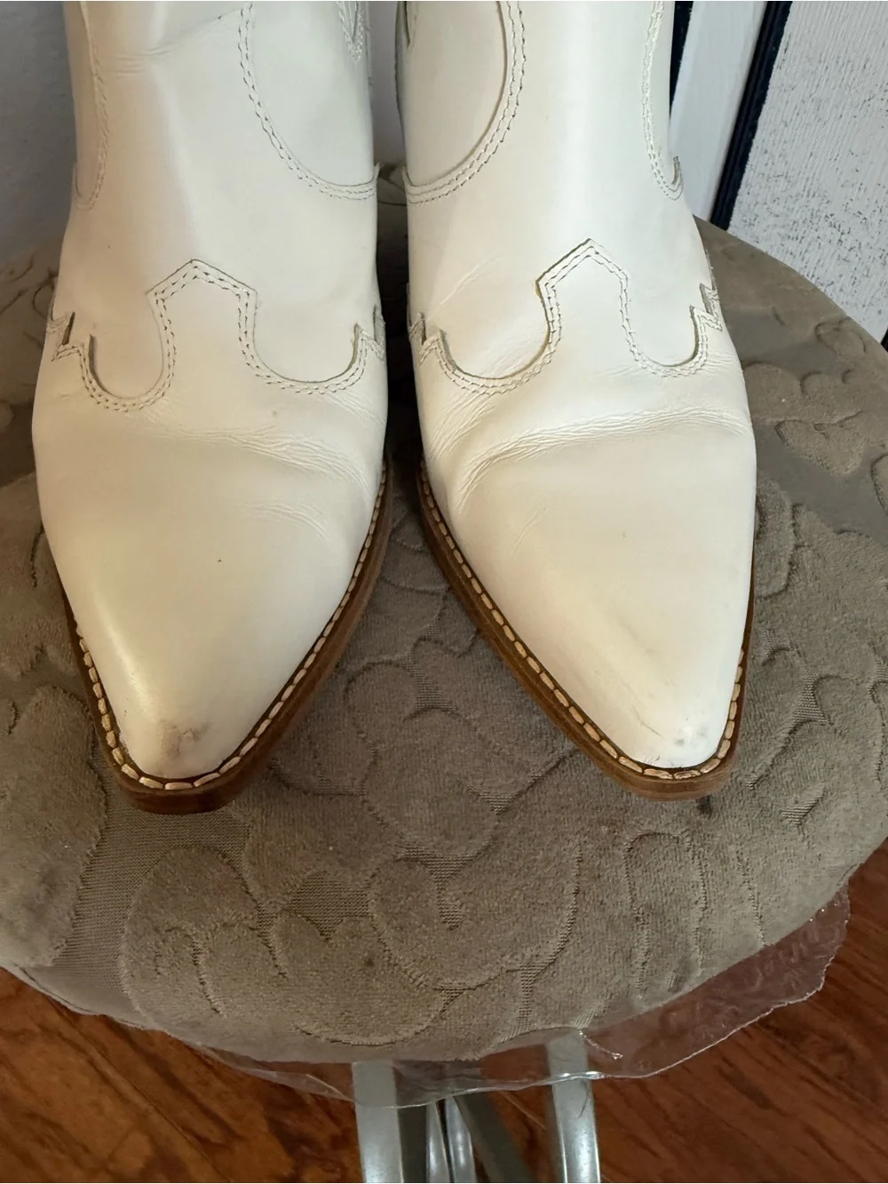 Sam Edelman white western